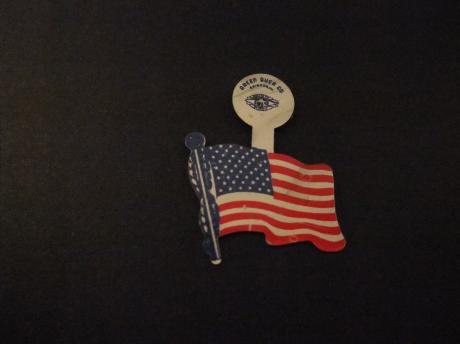 Amerikaanse vlag met sterren van de staten,